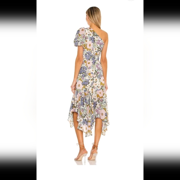 NWOT! Posh ASTR The Label Anthro Santorini Women's Dress Retro Floral Size XS - Picture 6 of 15